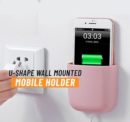 Multi function Ushape Wall-Mounted Mobile Holder